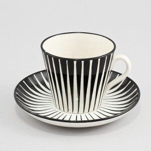 Kaffekopp Zebra